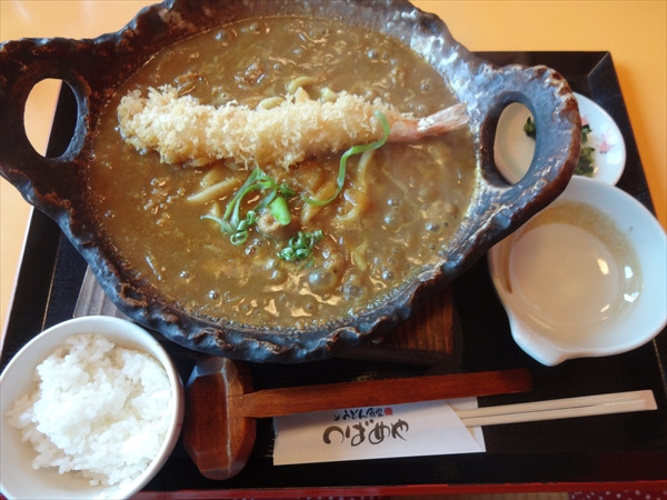 カレー鍋焼きうどん