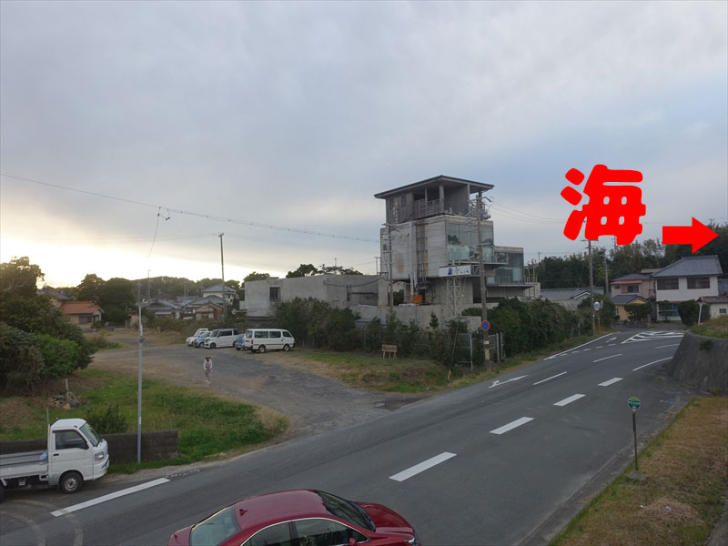 海が見える温泉