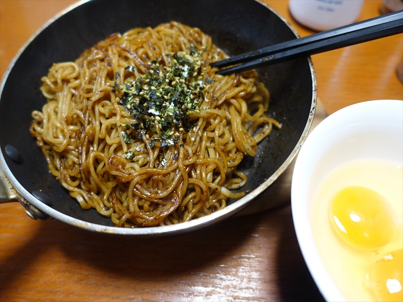 焼きそばで試した