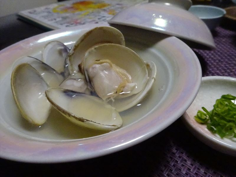 はまぐり酒蒸し