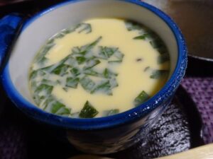 梅茶碗蒸し