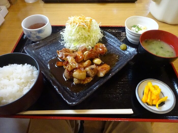 トンテキ定食