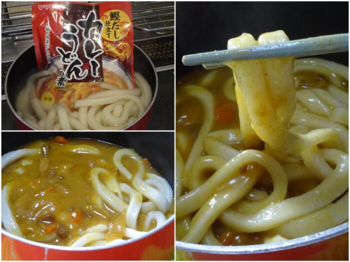 ものぐさカレーうどん