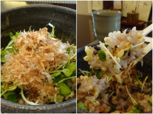 蕎麦屋さんの”そばめし”
