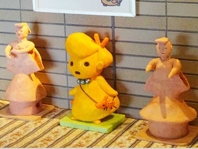 腰のワンポイントが素敵な3Dみこちゃん