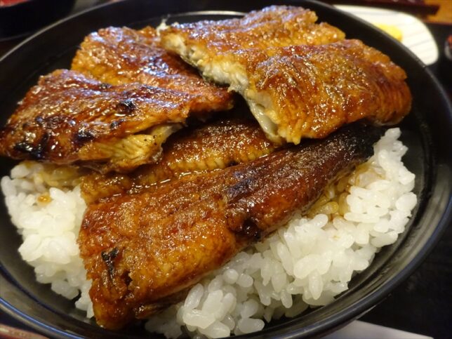 うな丼の中