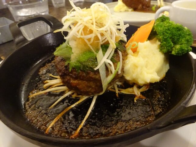 松阪牛和風おろしハンバーグセット