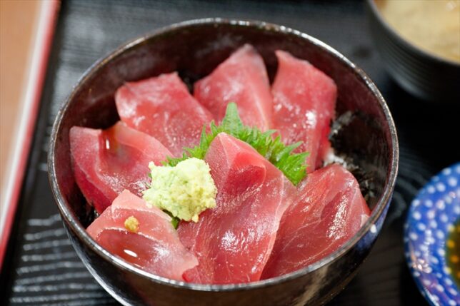 参考画像：まぐろ丼