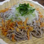 サクラエビのかき揚げそば？