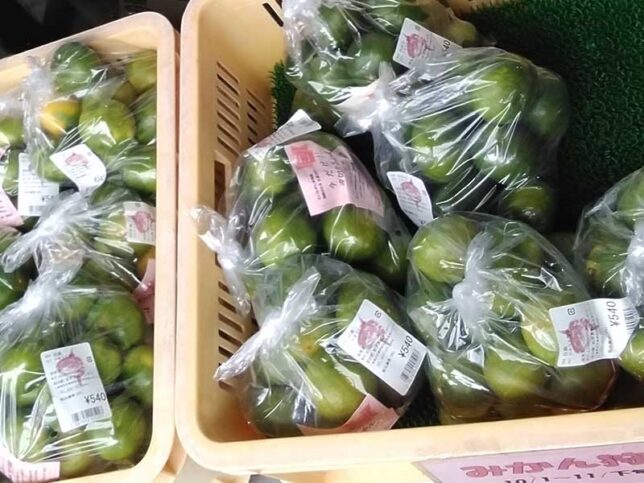 道の駅で売ってるみかん