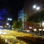 岡山市街のイルミネーション