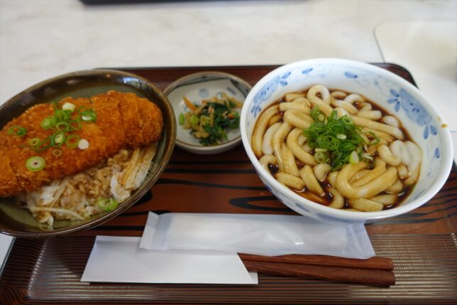 伊勢かつ丼+伊勢うどん