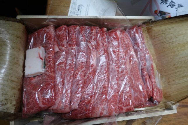 お歳暮の松阪牛