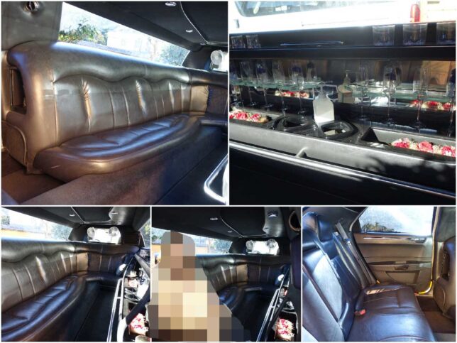 リムジンの車内
