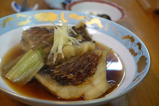 イガミ（ブダイ）の煮付け