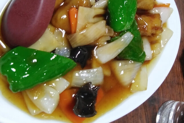 一芳亭の酢豚単品