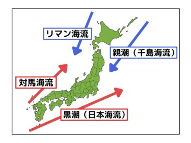 日本の海流