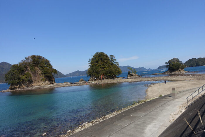 地元の浜というか磯