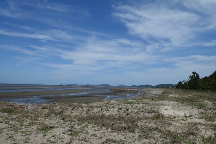 宇治山田港ら辺の浜