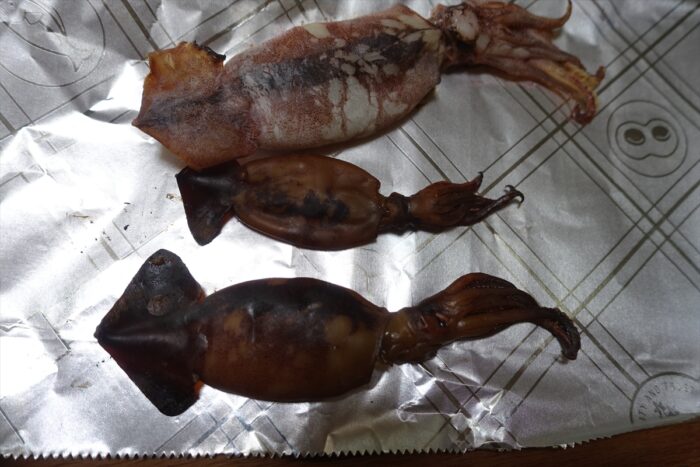 売ってた干物を焼いてみた