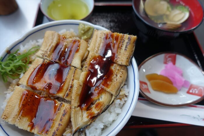 アナゴ丼定食