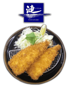 名物開きエビフライ｜公式ページより拝借