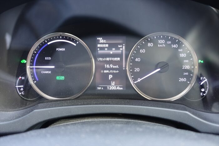 今回の走行は1200km