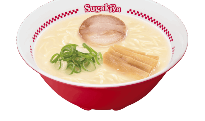 スガキヤのラーメン